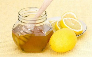 лимон с мёдом